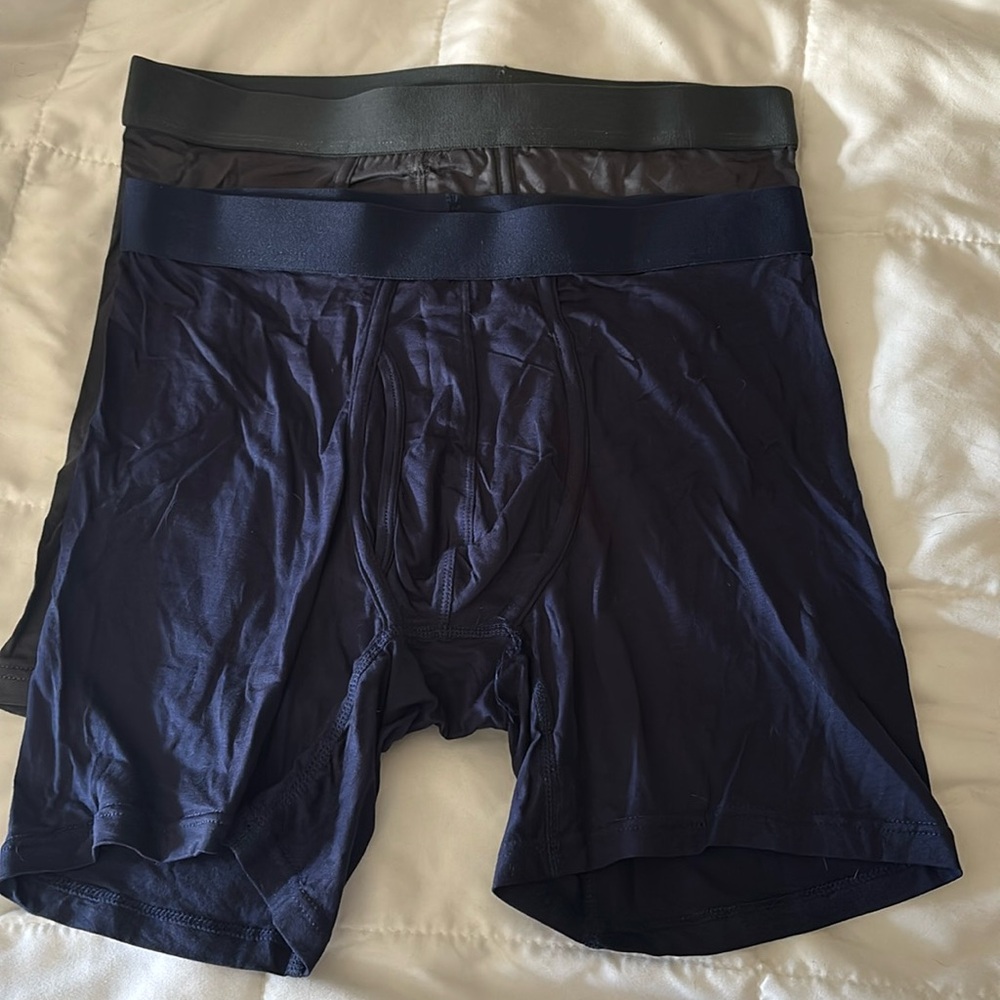 Men's Bamboo Boxer Briefs- 2 Pack
